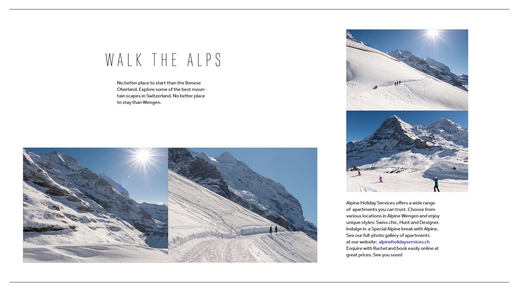 walk the alps Jungfrau