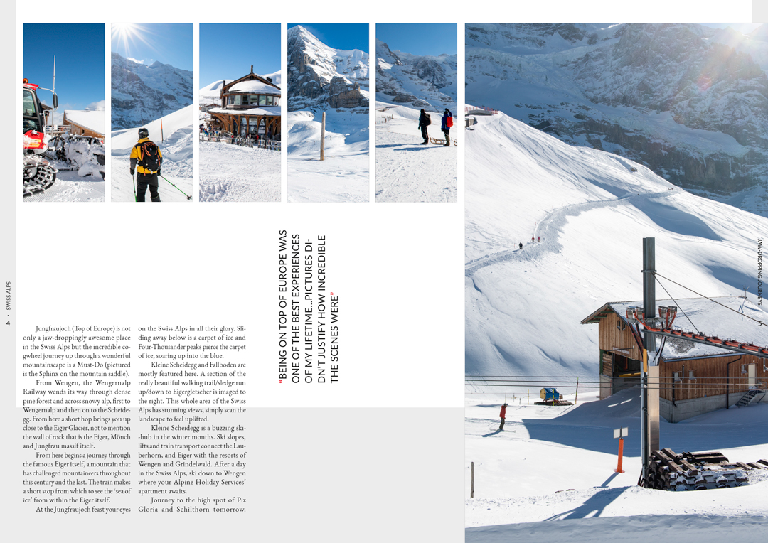 Skiing Jungfrau Region